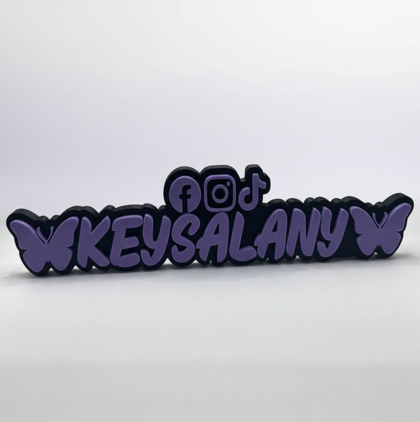 Nombre Personalizado en 3D