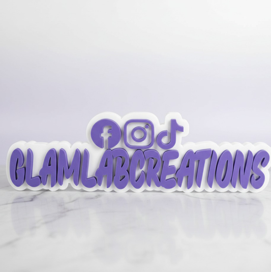 Nombre Personalizado en 3D